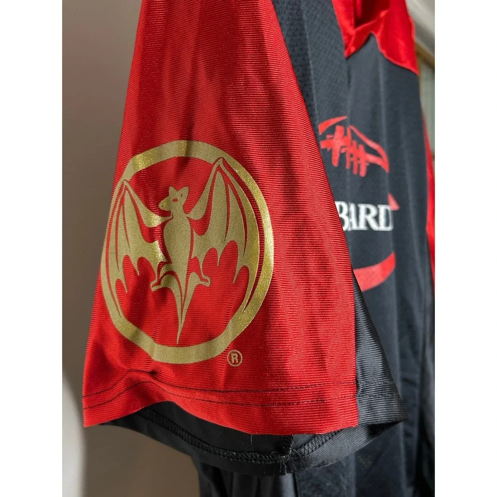 Bacardi‎ 62 Jersey-Large- Rum Logo Promo advertising football hockey soccer